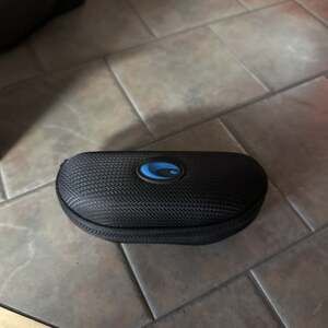 Costa Del Mar Black Zippered Sunglasses Case